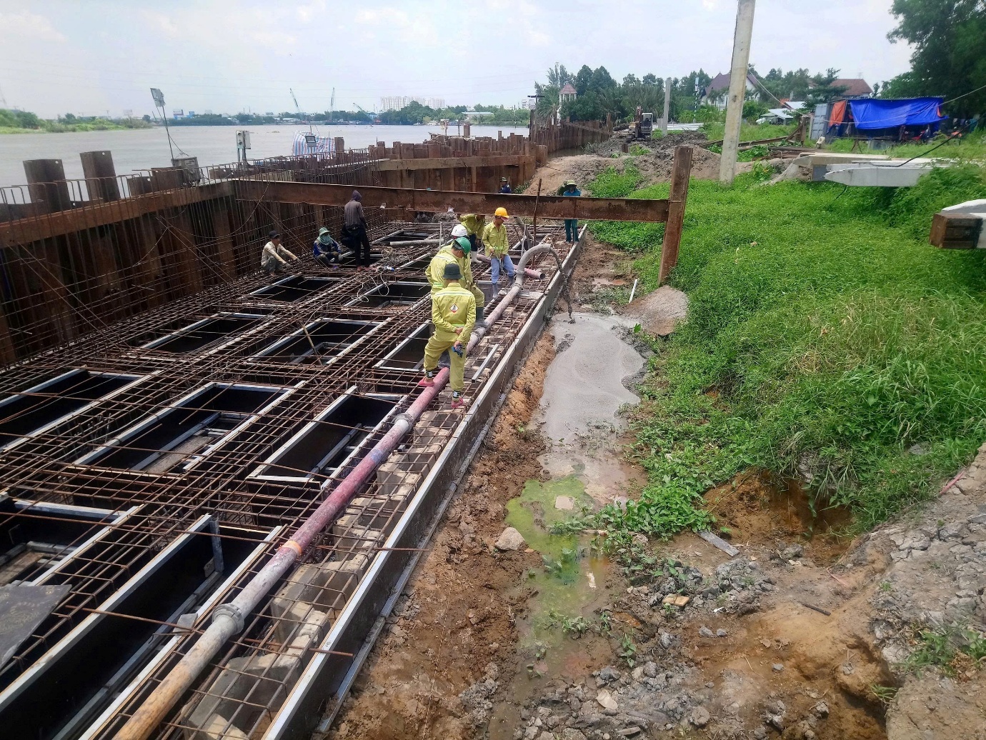 Dự án: Kè chống sạt lở ven sông Sài Gòn